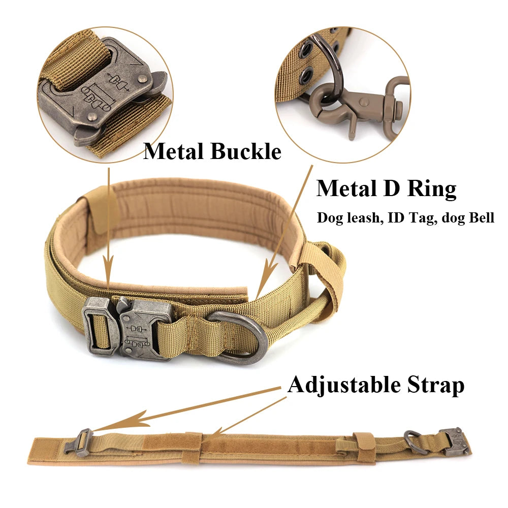 Large Dog Harness And Leash Set, Pet German Shepherd Malinois, Training Walking Vest, Dog Harness And Collar For Medium Large Dogs
