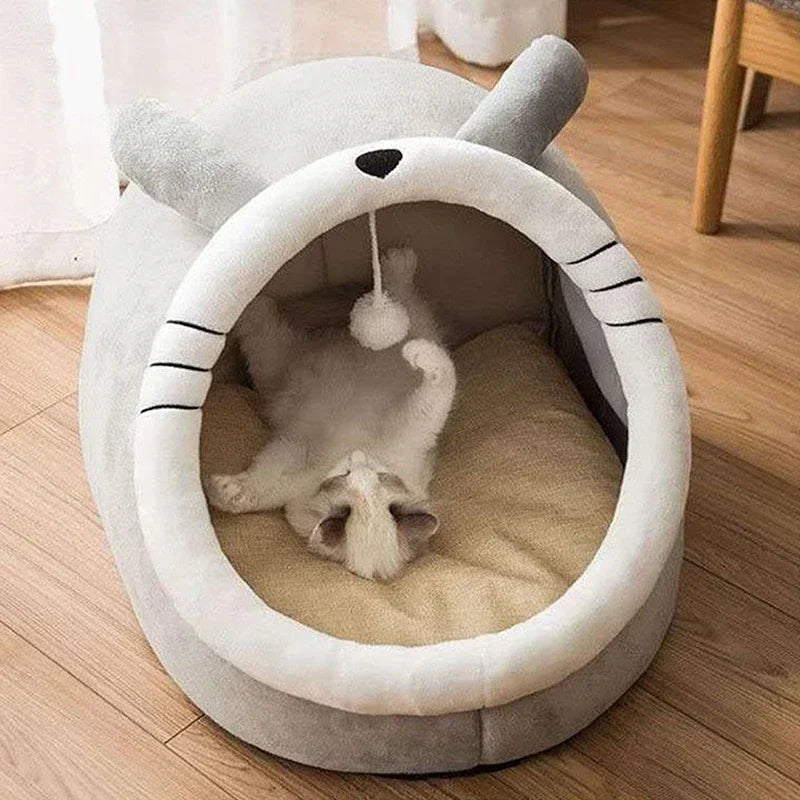 Cozy Warm Cat Tents, Small Dogs, Play Drop Ball, Multiple Colors