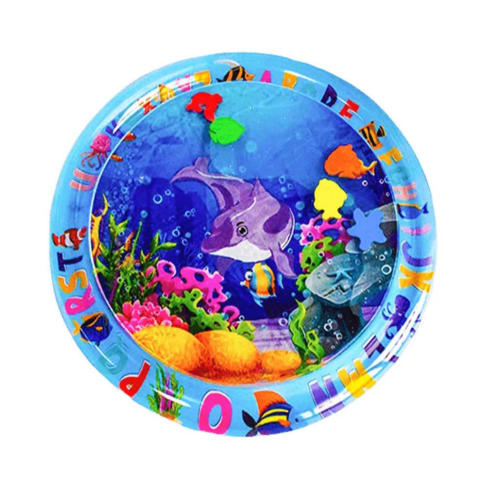 Pet Tummy Time Mat, Premium Cat Play Mat, Inflatable Water Play Mat, Interactive Baby Toys for Sensory Development