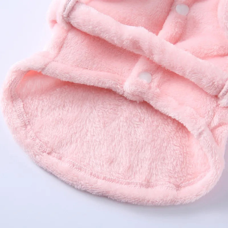 Pet Dog Bathrobe with Hood, Dog Pajamas, Sleeping Clothes, Soft Pet Bath Drying Towel, Clothes For Puppy Dogs Cats, Coat, Pet Supply