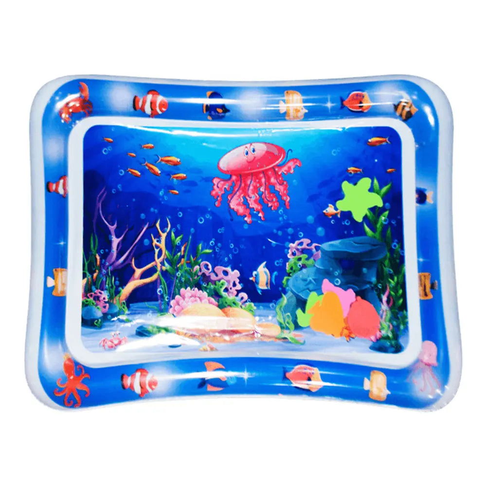 Pet Tummy Time Mat, Premium Cat Play Mat, Inflatable Water Play Mat, Interactive Baby Toys for Sensory Development