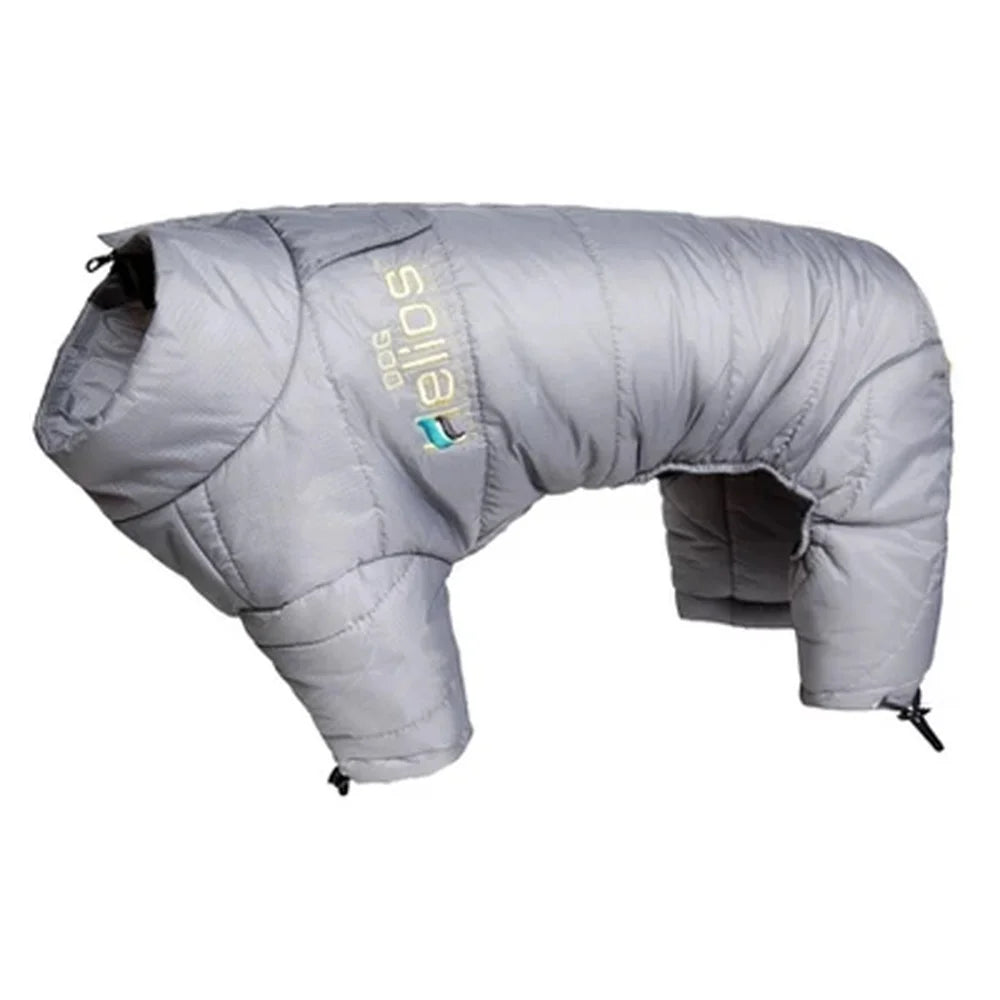 Full Body Waterproof Windproof Dog /Cat Jacket, Adjustable Reflective Pet Coat, Fleece Lined Cold-Weather Protection, Hiking Outdoor