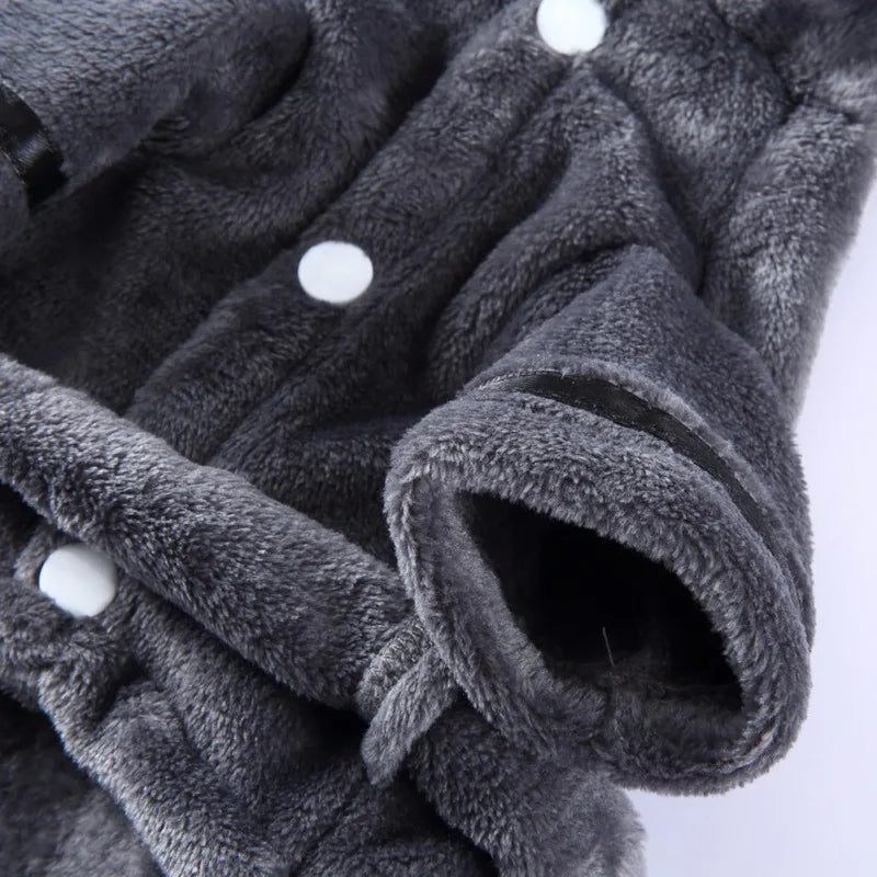 Pet Dog Bathrobe with Hood, Dog Pajamas, Sleeping Clothes, Soft Pet Bath Drying Towel, Clothes For Puppy Dogs Cats, Coat, Pet Supply
