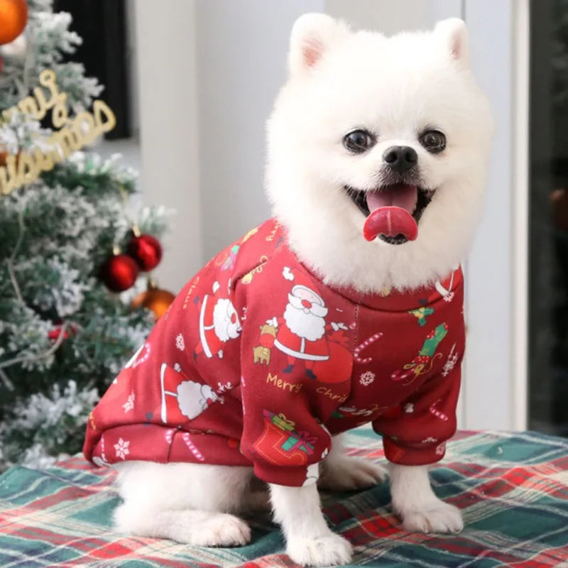 Christmas Dog Clothes, Winter Pet Sweater, Clothes For Small/Large Dog Cat Puppy, Costume Chihuahua Yorkies, Shirts XS-4XL