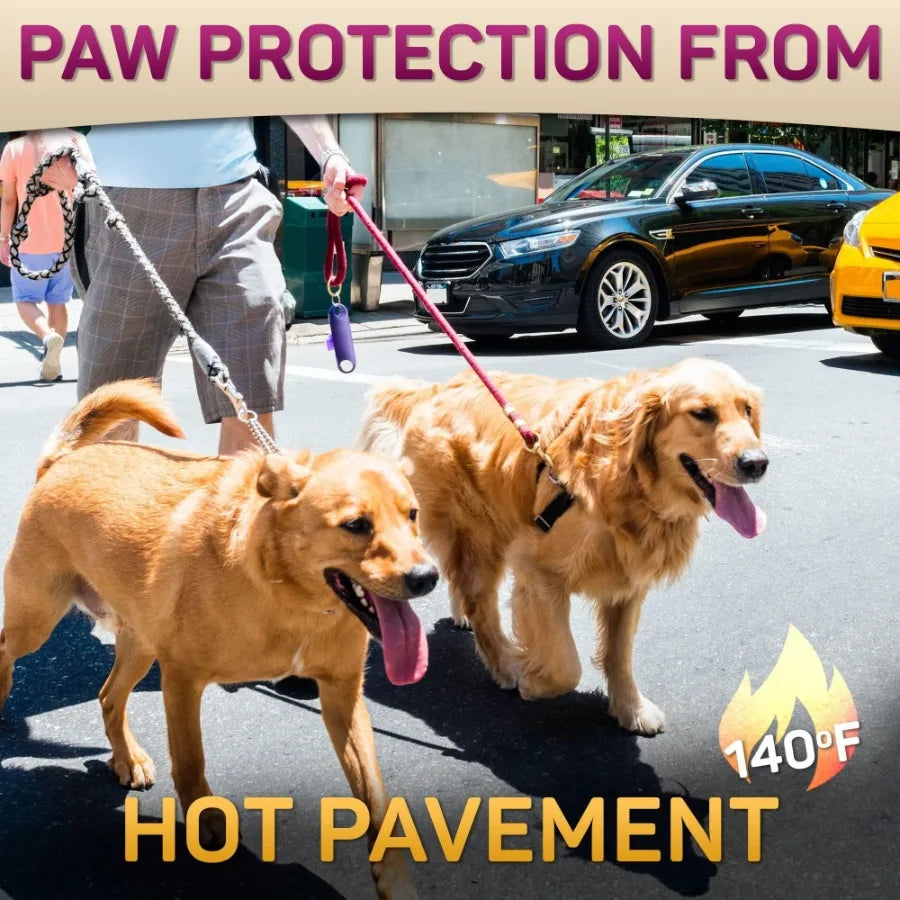 Natural Dog Paw Balm, Dog Paw Protection, for Hot Pavement, Dog Paw Wax, 2 oz
