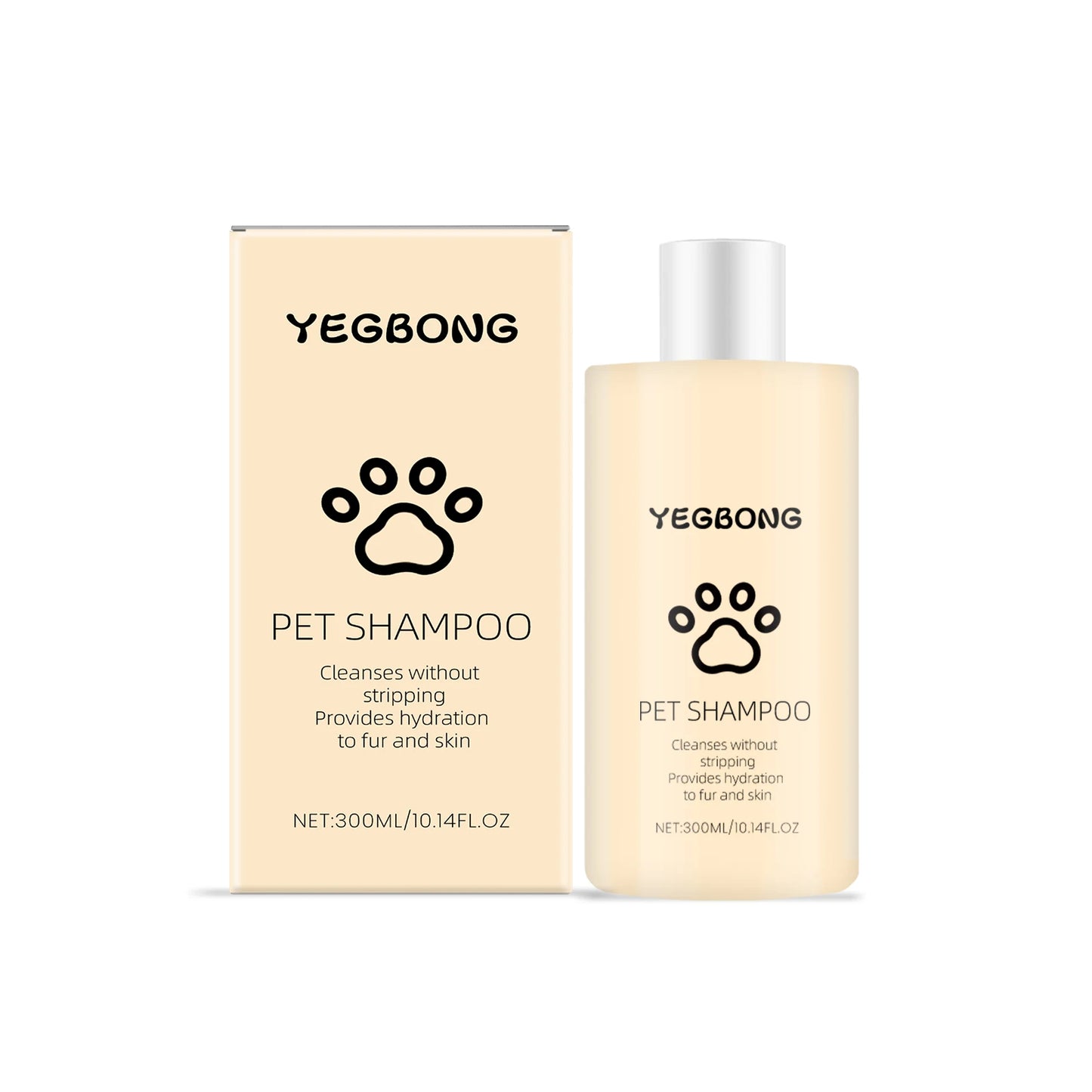 1-4PCS Pet Shampoo for Dogs and Cats, Gently Cleans Fur, Leaves Hair Soft Smooth and Tangle Free, Supports Healthy Coat Care