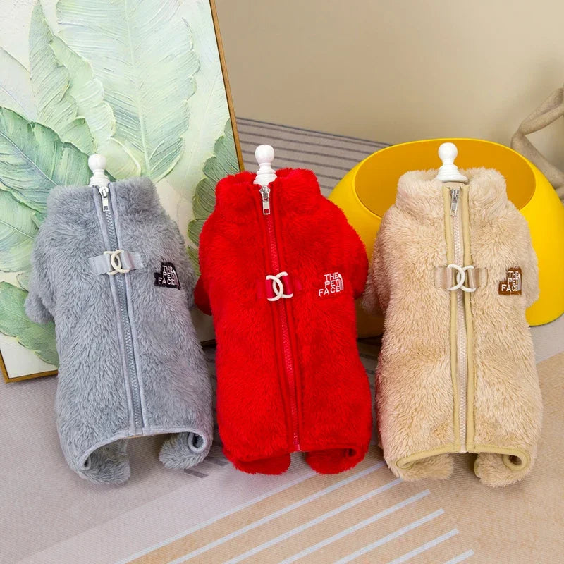 Winter Overalls, Dogs Maltese ,Clothes, Zipper Coat , Cats, Bulldog, Warm Dogs, Chihuahua
NEW Jumpsuit, Pet Jacket, Small Onesies