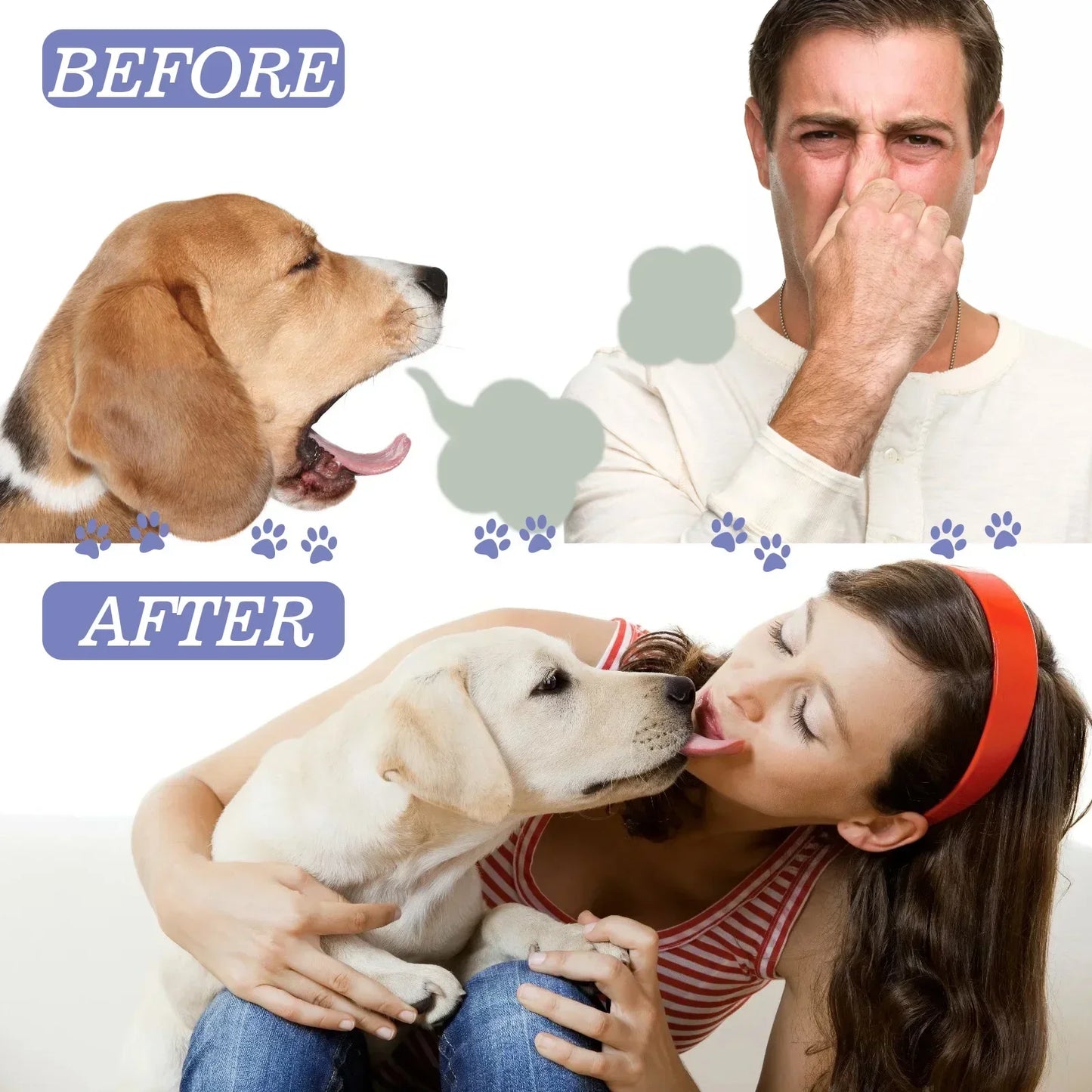 Pet Tooth Cleaning Spray, Dogs Remove Bad Breath, Cats Fresh Oral Cleaning, Dental Care, Deodorization Spray, Pet Supplies 30ml