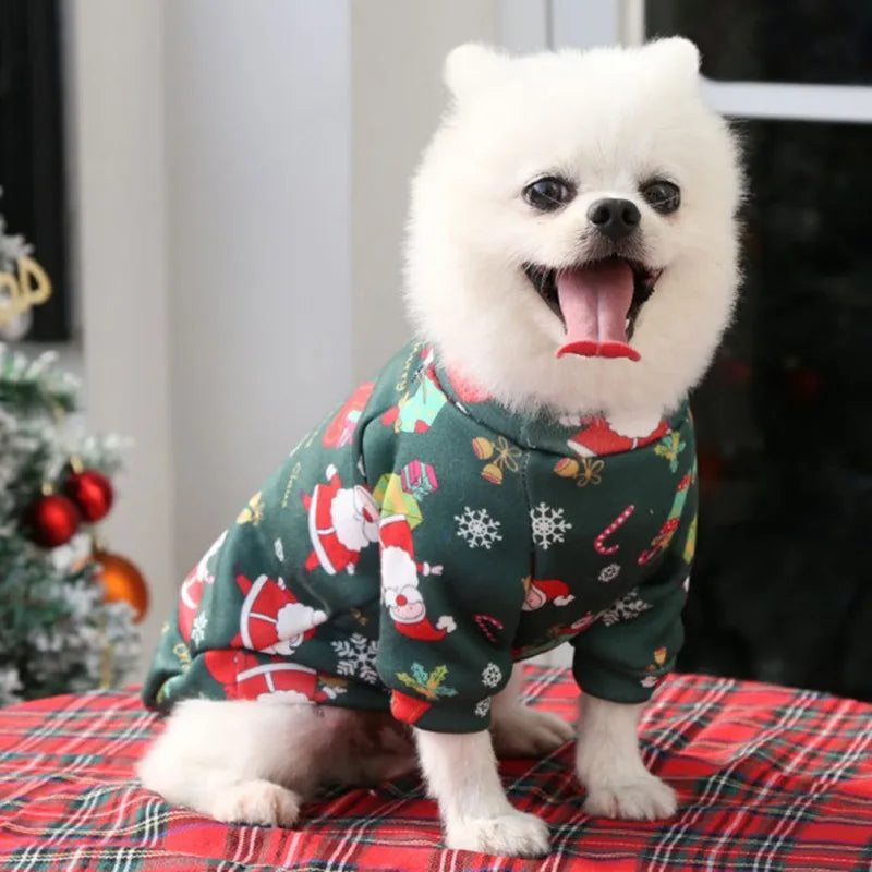Christmas Dog Clothes, Winter Pet Sweater, Clothes For Small/Large Dog Cat Puppy, Costume Chihuahua Yorkies, Shirts XS-4XL