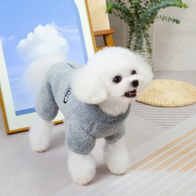 Winter Overalls, Dogs Maltese ,Clothes, Zipper Coat , Cats, Bulldog, Warm Dogs, Chihuahua
NEW Jumpsuit, Pet Jacket, Small Onesies