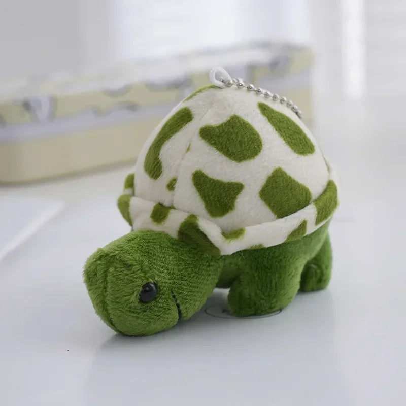1pc Random Color Turtle Shaped Plush Toy, For Dogs To Grind Teeth And Clean Teeth. Interactive Play.