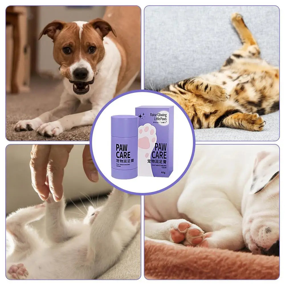 Paw Wax For Dogs 1.41oz Paw Cream Cracked Dog Paws, Anti-Drying, Moisturizing Foot Care Cream, Restores Dry Damaged Paws, Large Dogs