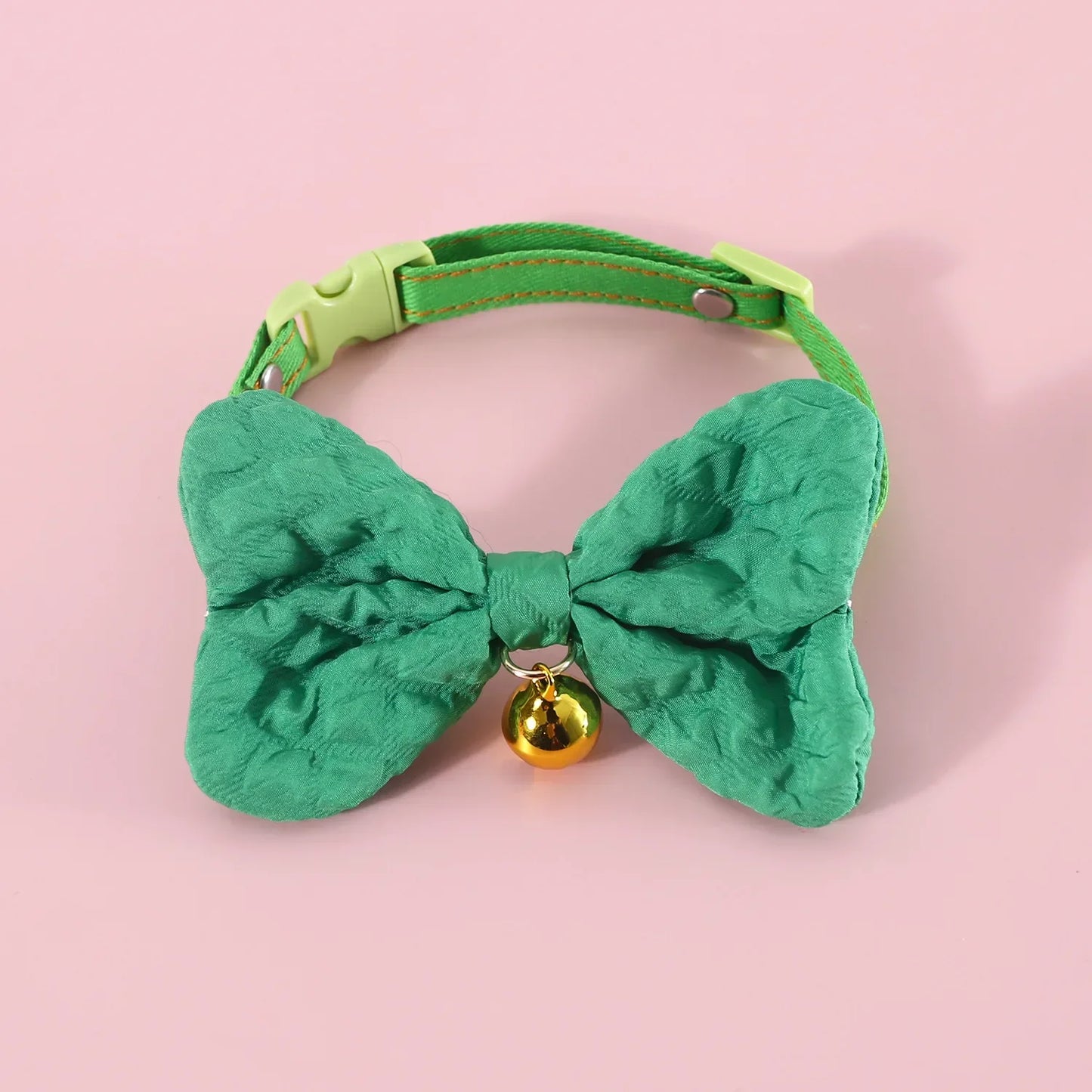 New Cat Collar, Candy Colorful Denim Bow, Adjustable Bell, Cat Dog Bow Tie, Accessory Necklace Dog Car Collar