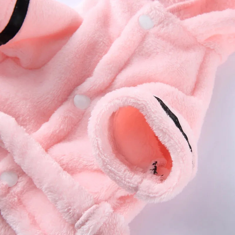 Pet Dog Bathrobe with Hood, Dog Pajamas, Sleeping Clothes, Soft Pet Bath Drying Towel, Clothes For Puppy Dogs Cats, Coat, Pet Supply
