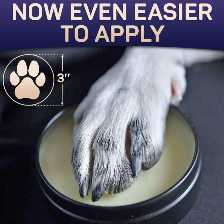 Natural Dog Paw Balm, Dog Paw Protection for Hot Pavement, Dog Paw Wax for Dry Paws and Nose, Canine Paw Moisturizer for Cracked Paws