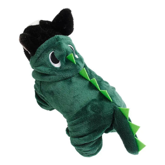 Dinosaur Cat And Dog Hoodies, Pet Clothes, Funny Costume for Christmas, Soft and Warm Pet Clothes, Funny Costume for Dog and Cat