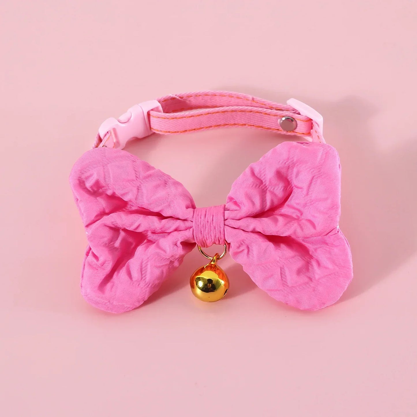 New Cat Collar, Candy Colorful Denim Bow, Adjustable Bell, Cat Dog Bow Tie, Accessory Necklace Dog Car Collar