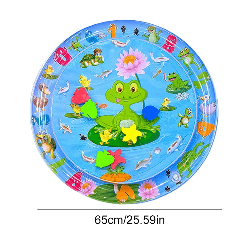 Pet Tummy Time Mat, Premium Cat Play Mat, Inflatable Water Play Mat, Interactive Baby Toys for Sensory Development