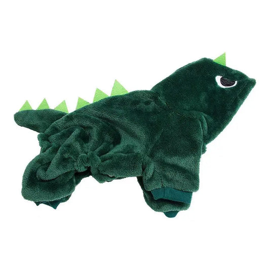Dinosaur Cat And Dog Hoodies, Pet Clothes, Funny Costume for Christmas, Soft and Warm Pet Clothes, Funny Costume for Dog and Cat