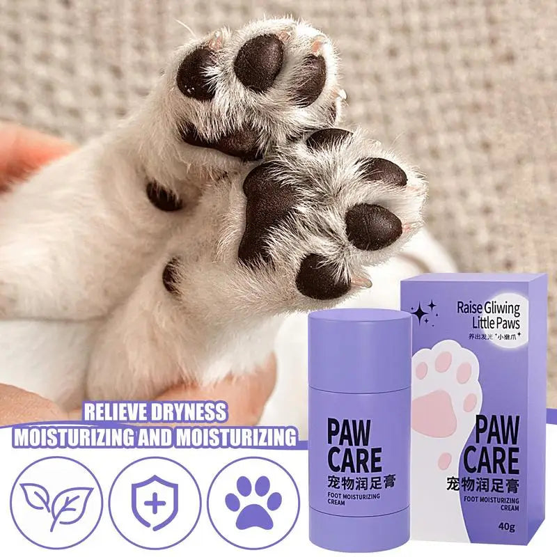 Paw Wax For Dogs 1.41oz Paw Cream Cracked Dog Paws, Anti-Drying, Moisturizing Foot Care Cream, Restores Dry Damaged Paws, Large Dogs