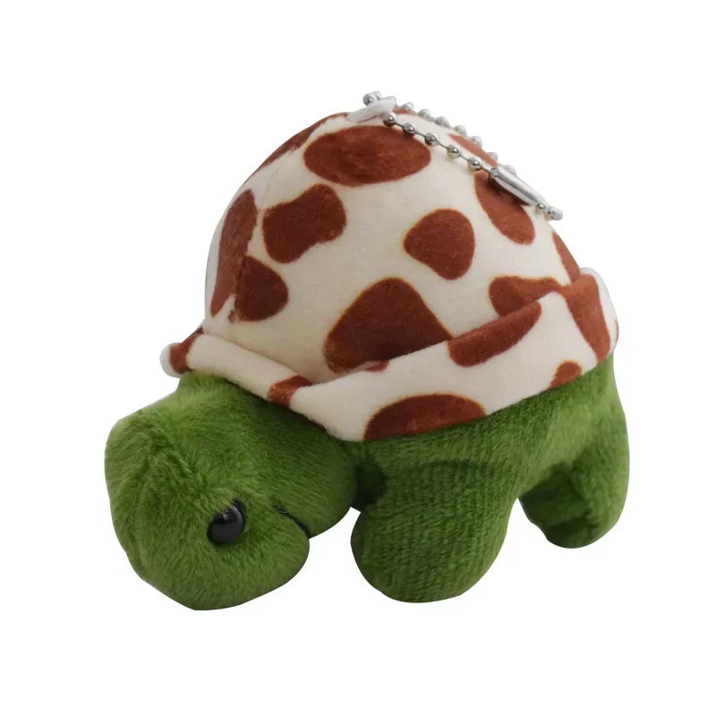 1pc Random Color Turtle Shaped Plush Toy, For Dogs To Grind Teeth And Clean Teeth. Interactive Play.