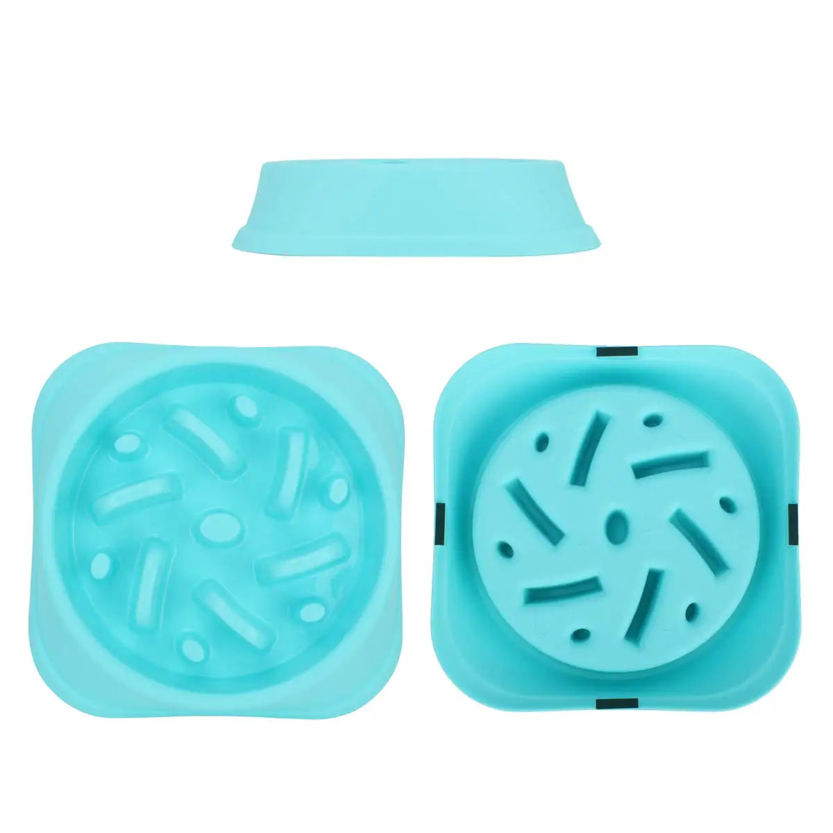 Pet Dog Bowl Slow Feeder, Anti-Asphyxiation, Slow Feeding Bowl, For Puppy or Adult Dog, Healthy Dog Food Feeder Container, Water Bowls