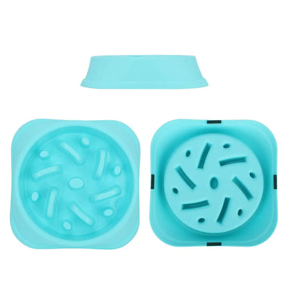 Pet Dog Bowl Slow Feeder, Anti-Asphyxiation, Slow Feeding Bowl, For Puppy or Adult Dog, Healthy Dog Food Feeder Container, Water Bowls