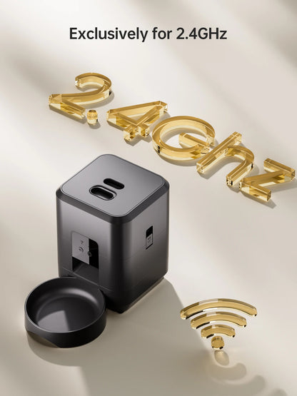 Cat Feeder, Automatic App Control, Timed Food Dispenser, Great Cat Lover Gift