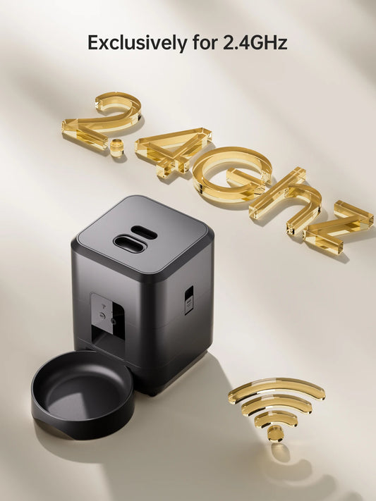 Cat Feeder, Automatic App Control, Timed Food Dispenser, Great Cat Lover Gift