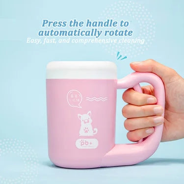 Automatic Foot Cup, Paw Cleaner Cat Dog, Foot Cup Puppy Cleaning, Pets Without Scrub