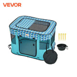 Portable Foldable Pet Playpen, Light Weight, Easy Setup, Waterproof Shelter, for Dogs & Cats