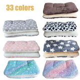 Thickened Sleeping Mat, Flannel Pet Mat, Dog Bed Cat Bed, Dog Blanket Mat, Puppy Kitten Pet Bed, For Small to Large Dogs, Pet Supplies