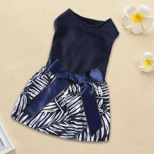 Luxury Sequin Bowtie Dog or Cat Dress, Formal Wedding Party Outfit:   for Poodle, Bulldog, French Bulldog, Shih Tzu, Dachshund