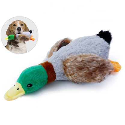 Cute Plush Duck Sound Toy, Stuffed Squeaky Animal, Squeak Dog Toy, Cleaning Tooth Dog Chew, Accessories Toys