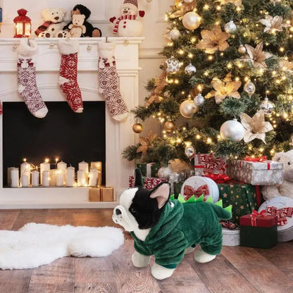 Dinosaur Cat And Dog Hoodies, Pet Clothes, Funny Costume for Christmas, Soft and Warm Pet Clothes, Funny Costume for Dog and Cat