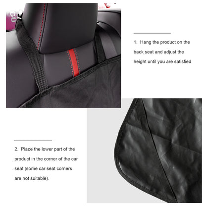 Dog Back Seat Cover, Waterproof Pet Carrier Hammock, Cushion, Nonslip Car Rear, Back Mat Protector Pad, Travel Accessories, Trunk Mat