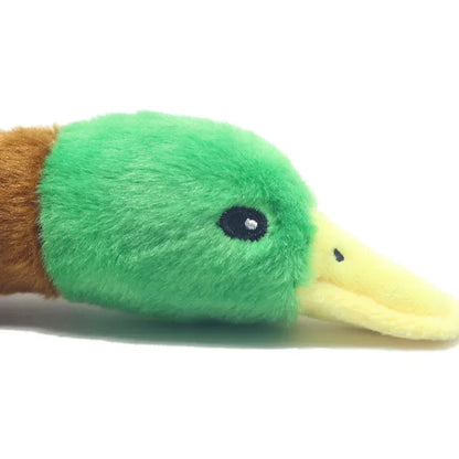 Cute Plush Duck Sound Toy, Stuffed Squeaky Animal, Squeak Dog Toy, Cleaning Tooth Dog Chew, Accessories Toys
