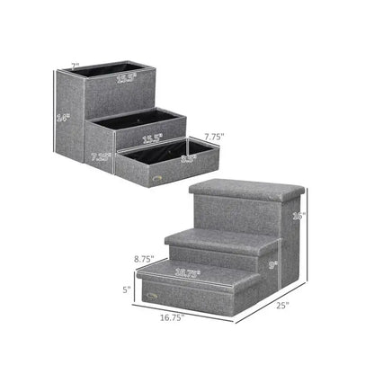 Pet Steps, Dogs & Cats, Help Pets Get to Higher Places, Beds and Sofas