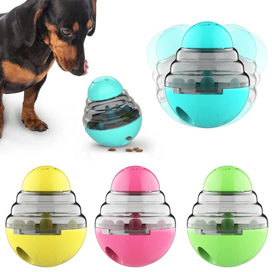 Slow Feeder Small Dog/Puppy Toy, Interactive Tumbler, Training, Dogs Learn Easily