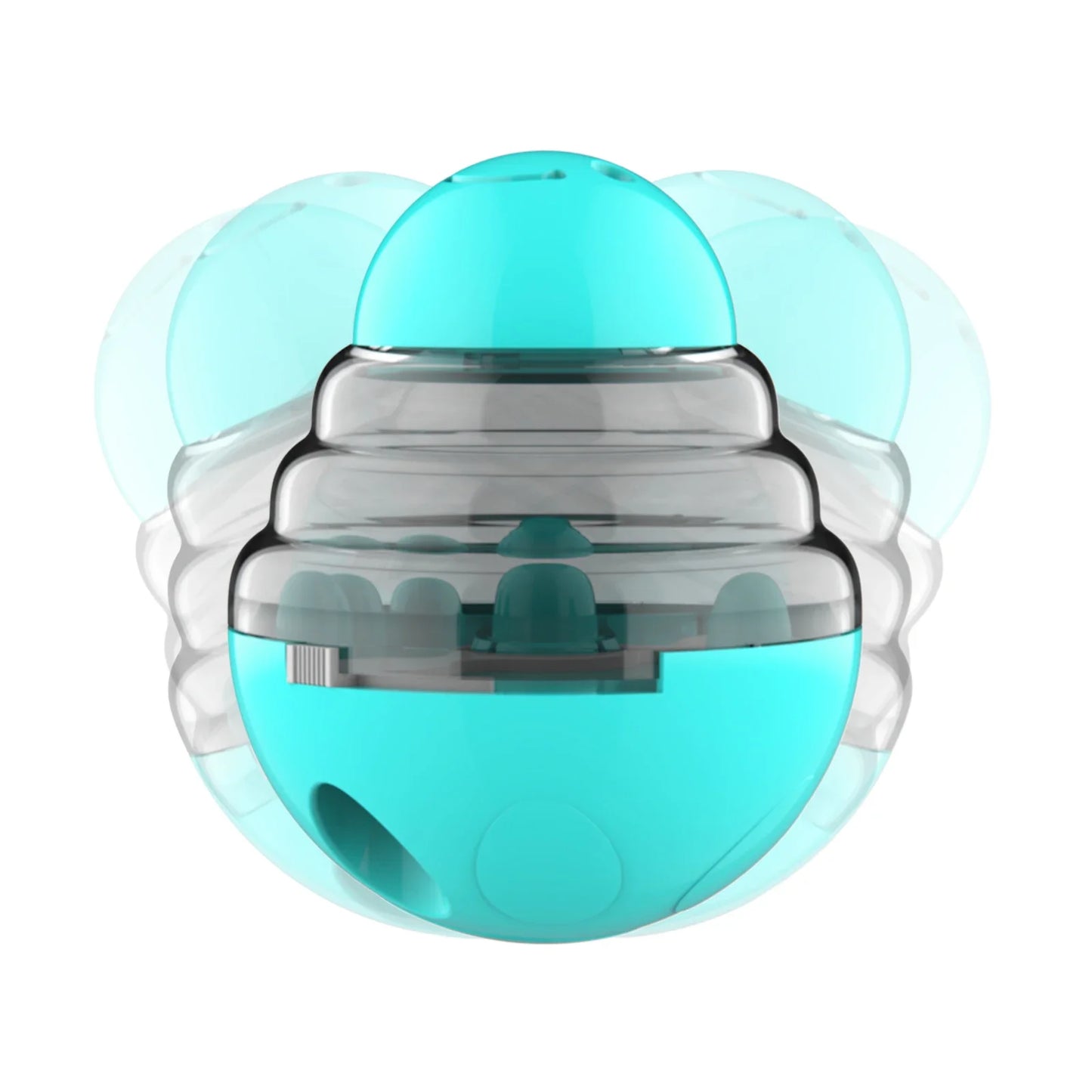 Slow Feeder Small Dog/Puppy Toy, Interactive Tumbler, Training, Dogs Learn Easily