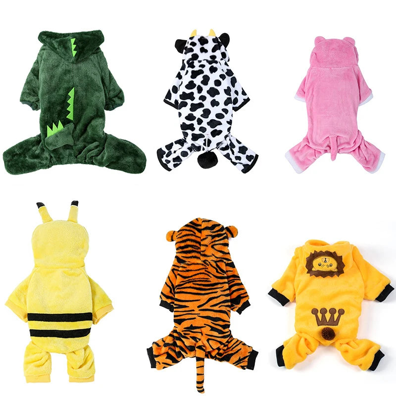 Pet Clothing for Dogs, Cats, Puppies, Kittens.  Specialty Clothes for Chihuahua & Yorkshire Terrier, Soft Warm Fleece  Jumpsuits, Costume Coats