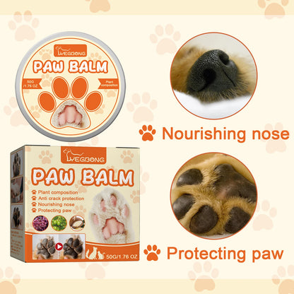 Pet Paw Repair Balm, Moisturizes Dry Paw Pads, Repairs Cracked Skin, Calms Redness/Discomfort, Paw Pad Rescue Cream For Dog and Cat