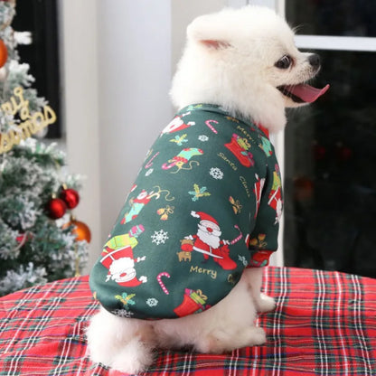 Christmas Dog Clothes, Winter Pet Sweater, Clothes For Small/Large Dog Cat Puppy, Costume Chihuahua Yorkies, Shirts XS-4XL