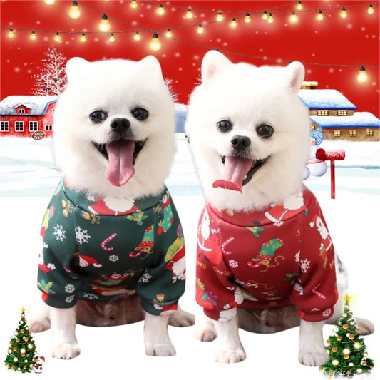 Christmas Dog Clothes, Winter Pet Sweater, Clothes For Small/Large Dog Cat Puppy, Costume Chihuahua Yorkies, Shirts XS-4XL