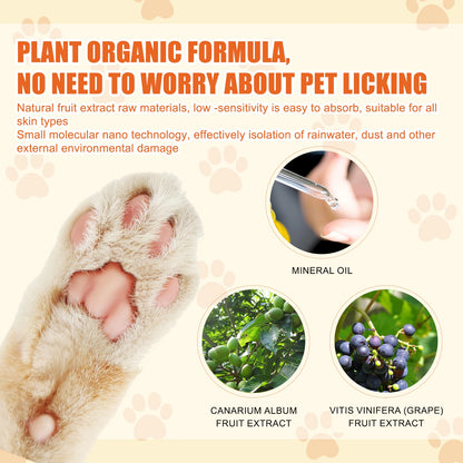 Pet Paw Repair Balm, Moisturizes Dry Paw Pads, Repairs Cracked Skin, Calms Redness/Discomfort, Paw Pad Rescue Cream For Dog and Cat