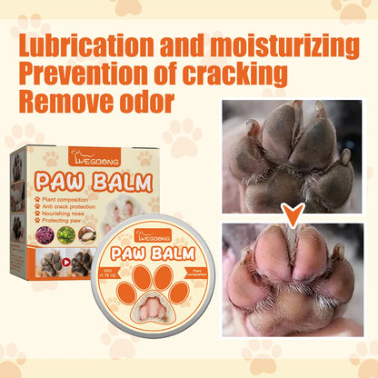 Pet Paw Repair Balm, Moisturizes Dry Paw Pads, Repairs Cracked Skin, Calms Redness/Discomfort, Paw Pad Rescue Cream For Dog and Cat