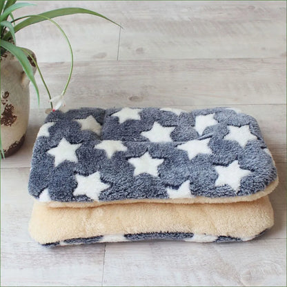Thickened Sleeping Mat, Flannel Pet Mat, Dog Bed Cat Bed, Dog Blanket Mat, Puppy Kitten Pet Bed, For Small to Large Dogs, Pet Supplies