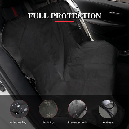 Dog Back Seat Cover, Waterproof Pet Carrier Hammock, Cushion, Nonslip Car Rear, Back Mat Protector Pad, Travel Accessories, Trunk Mat