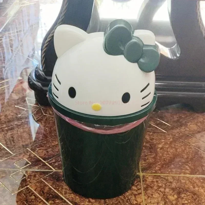 New Hello Kitty Dustbin, Trash Can, Rubbish Bin, Garbage/Trash Paper Basket, Living Room Bedroom