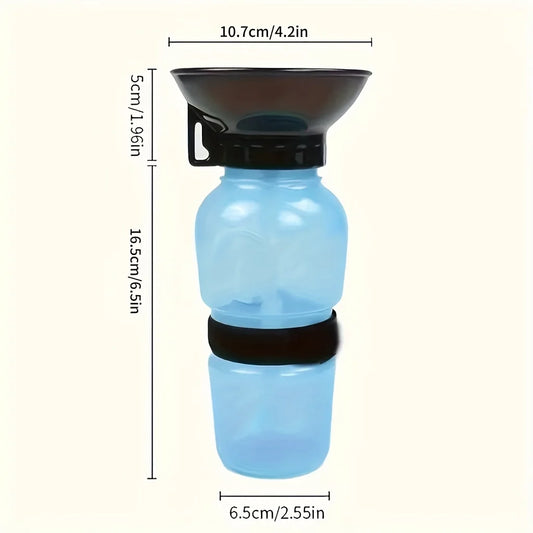 Portable Travel Water Bottle Dispenser, For Dogs, Cats